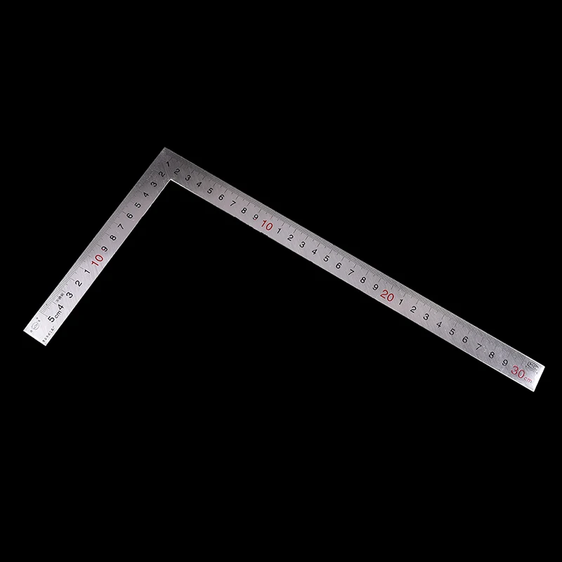 15x30cm Edelstahl 90 Grad Winkel Metric Versuchen Mitre 3