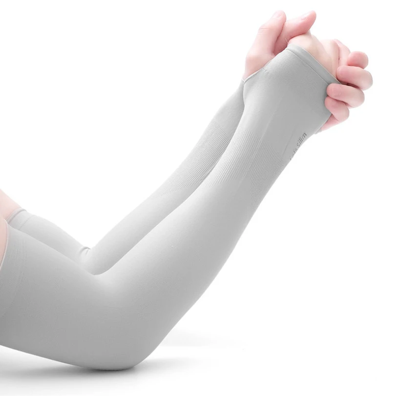 Mode Frauen Ellenbogen Handschuhe Lange Fingerlose Fäustlinge Handgelenk 2