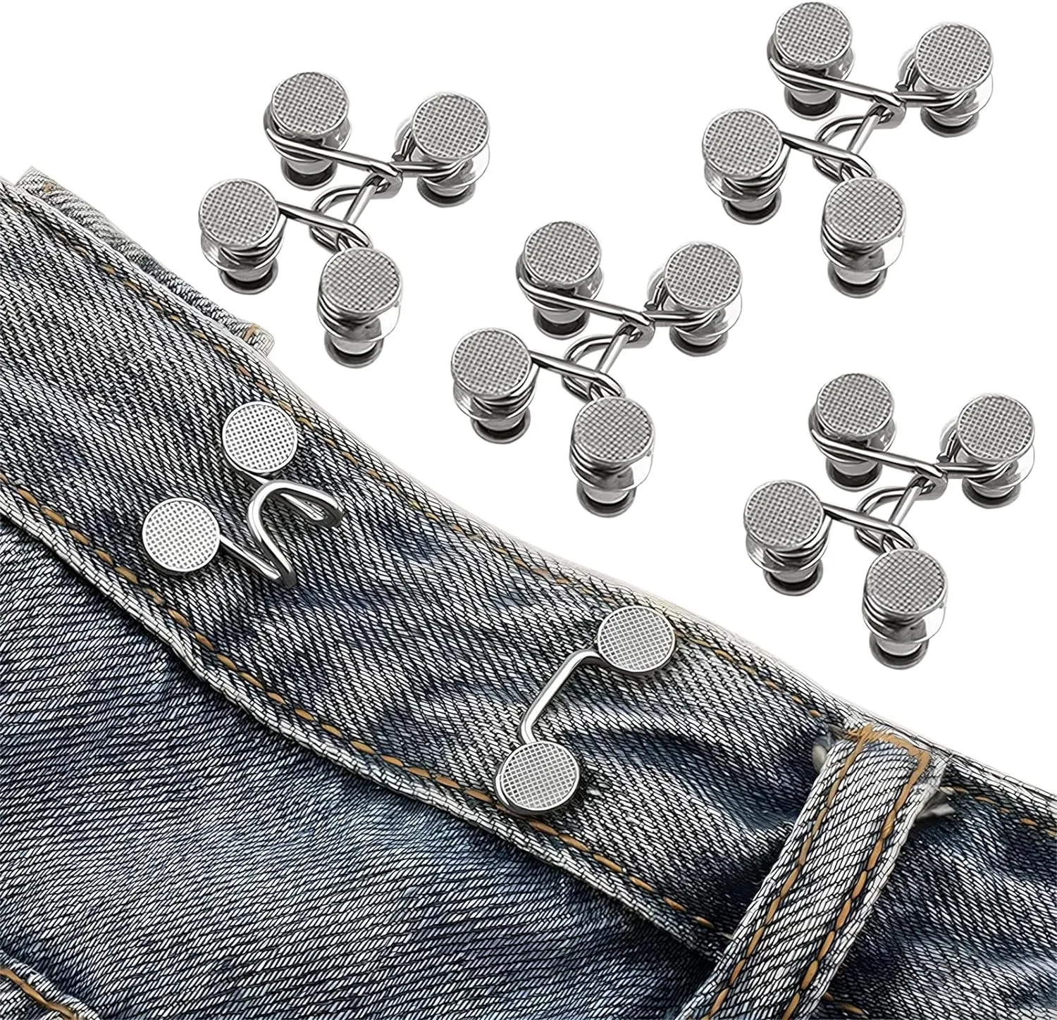 Jeans-Knopfverlängerung