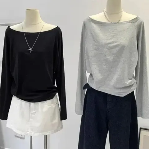 Off-Shoulder Shirt