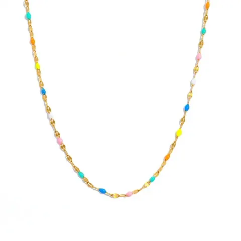 Enamel Necklace