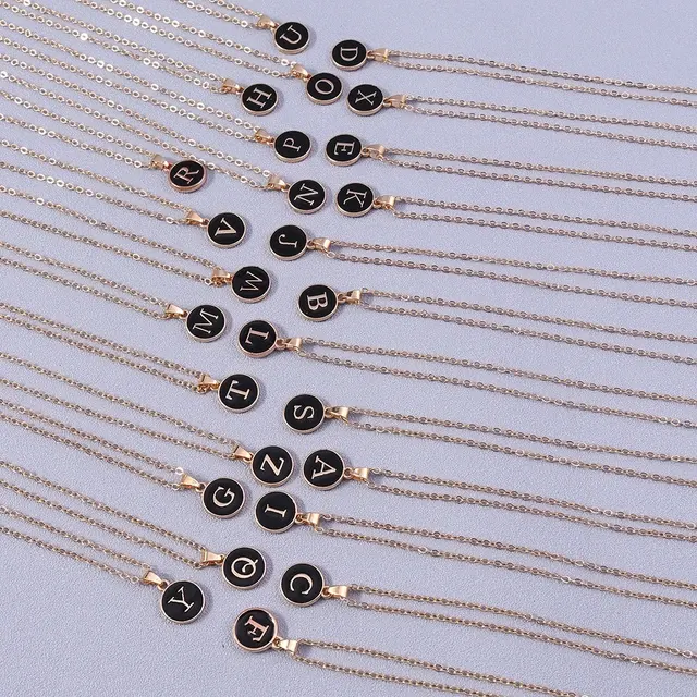 Initial Pendant Necklace 4