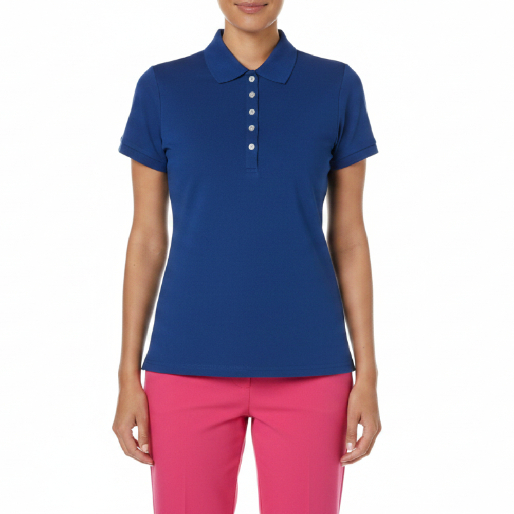 Quick-Dry Knit Women's Polo Shirt