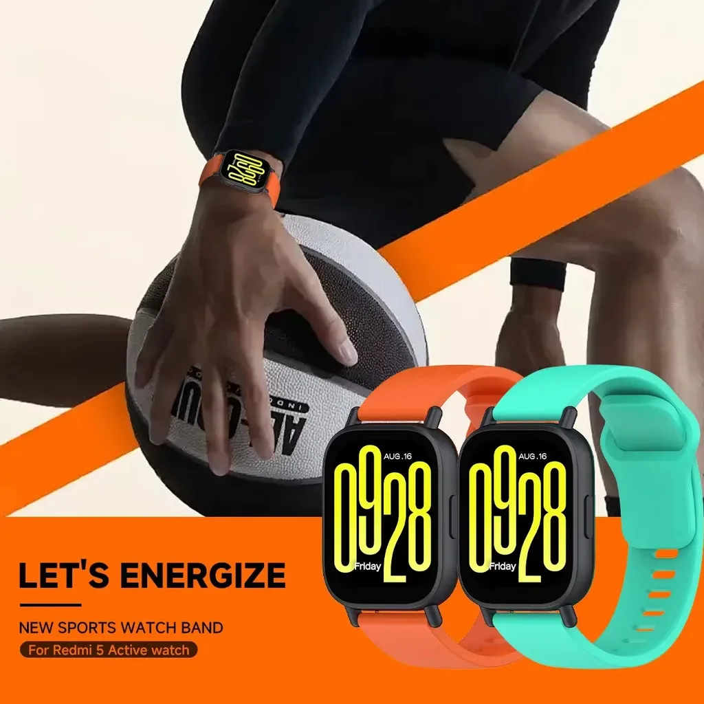 Silikonarmband mit Schutzhülle für Redmi Watch 5 Active 4