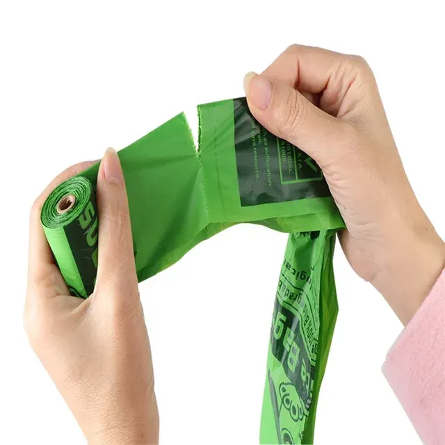 Compostable Cornstarch Cat Waste Bags 3
