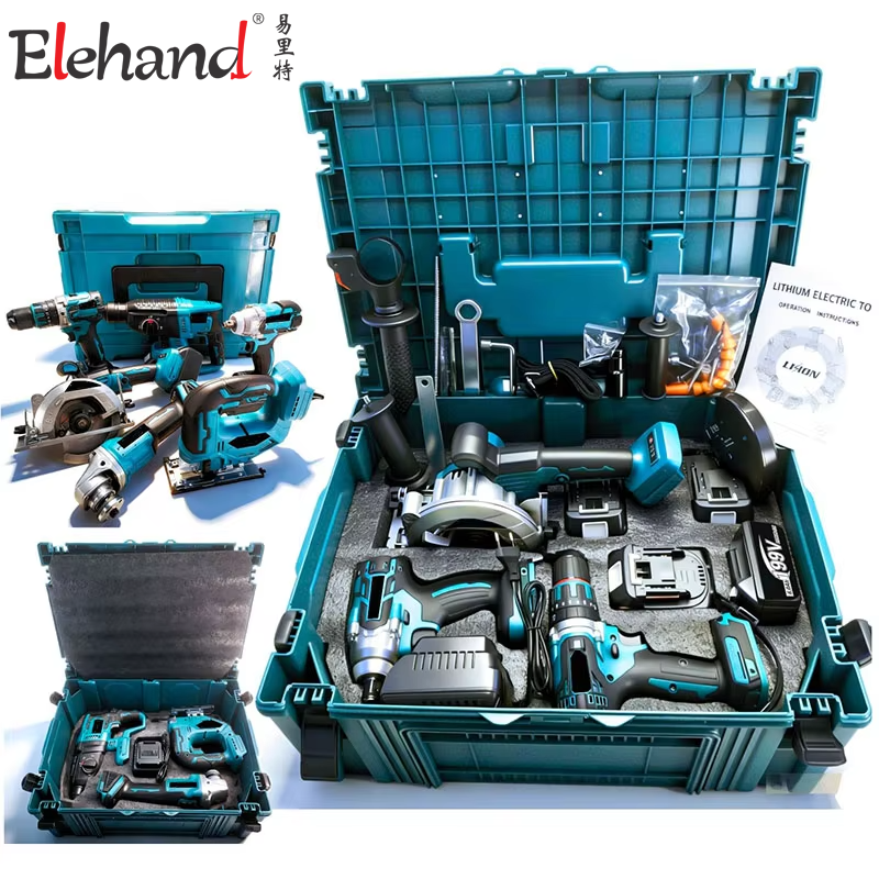 -Rated Heavy Duty Lithium Battery Electric Impact Angle