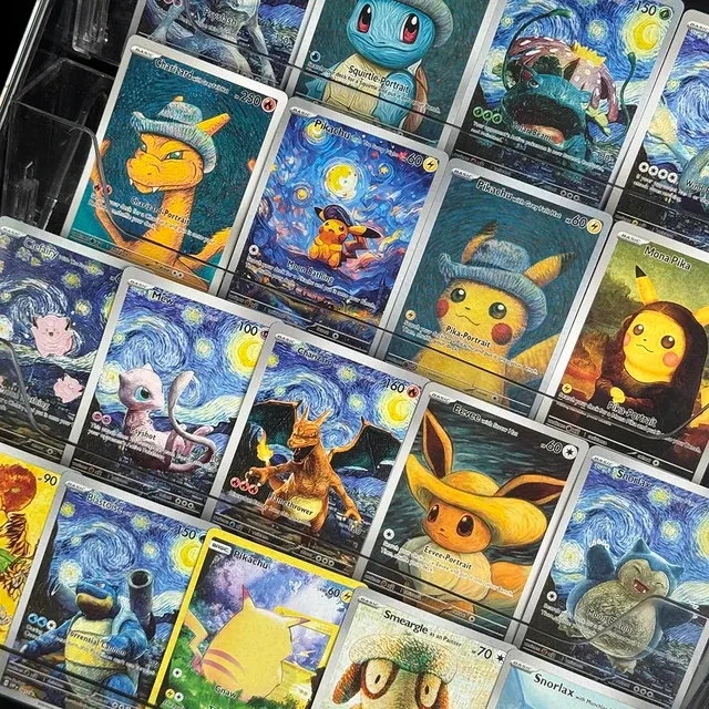 18 Van Gogh Anime Trading Cards 3