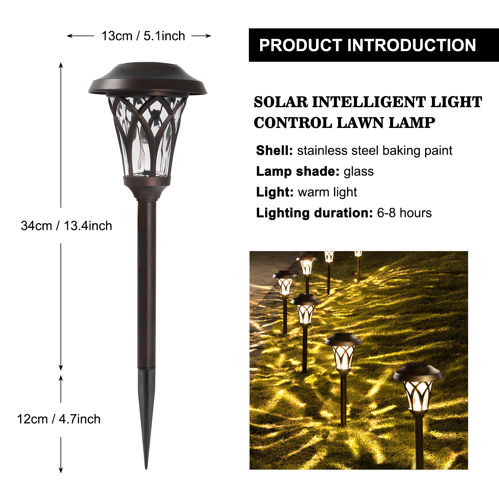 Underground Solar LED Lawn Lamp 3