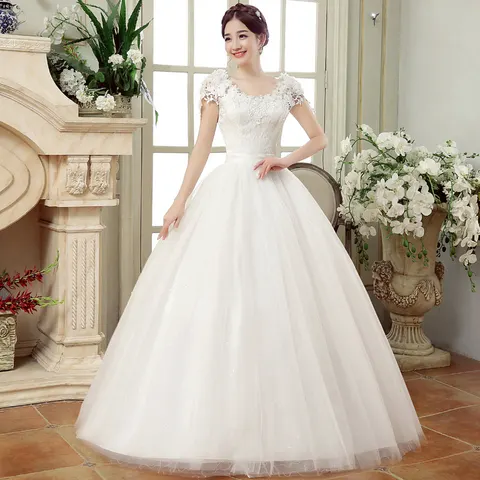lace wedding dress