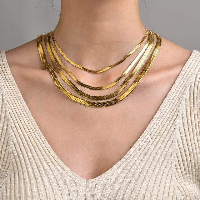 Snake Chain Necklace 2