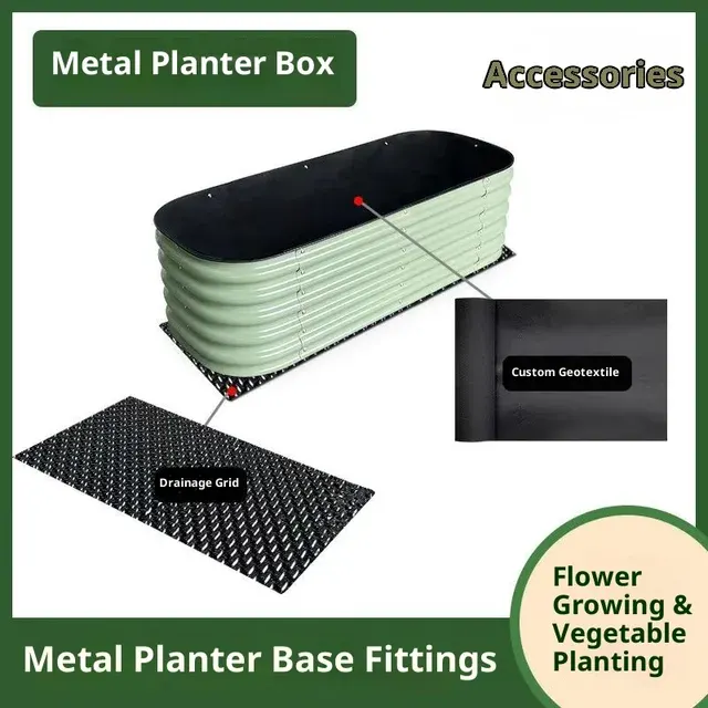 Eco Cast Iron Planter with Root Barrier 2