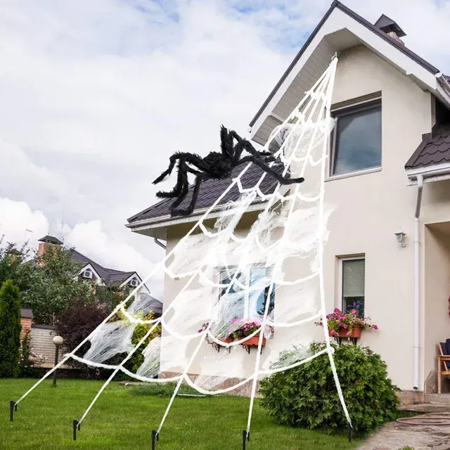 Halloween-Spinnennetz 1