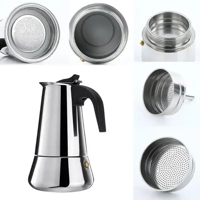 100 ml 200 300 450 Tragbare Espresso Kaffeemaschine 4