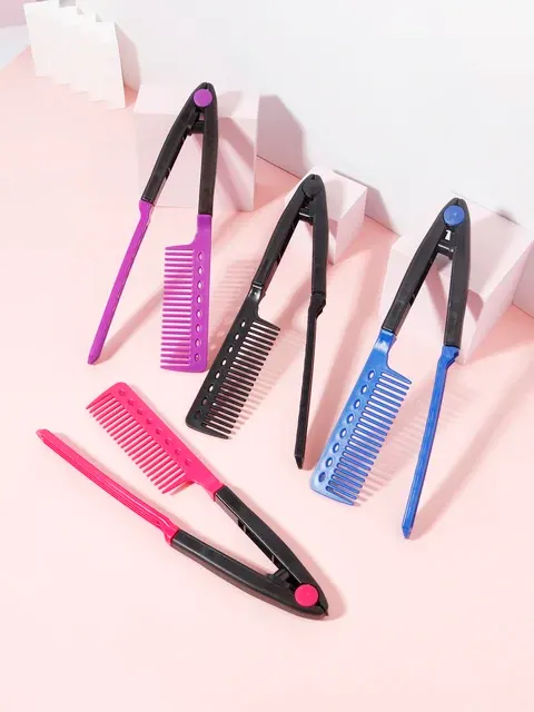 V-Shape Wig Straightening Brush 2