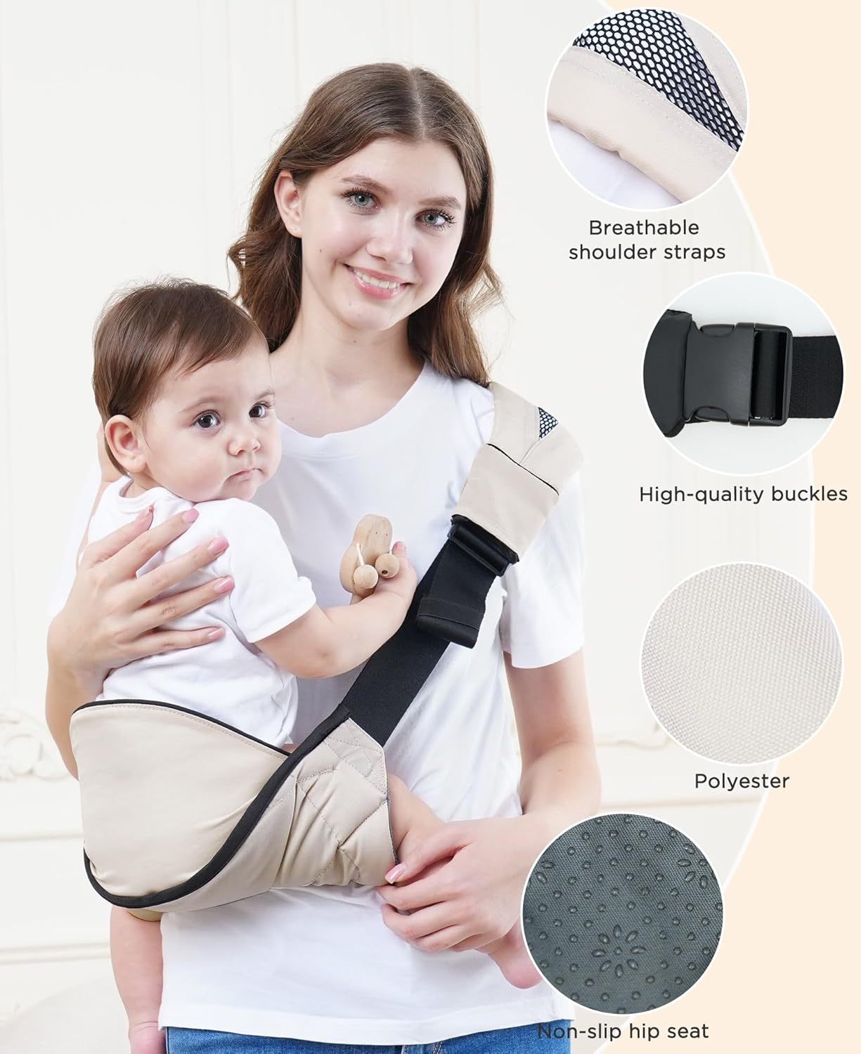 Special Portable Baby Holder Carrier Infants Toddler Adjustable 2