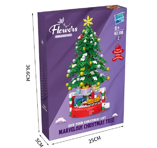 Building Block Christmas Tree 4