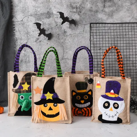Halloween Candy Tote Bag for Kids