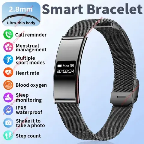 Sport-Schrittzähler Smart-Armband Neu für Männer und Frauen Gesundheitsüberwachung