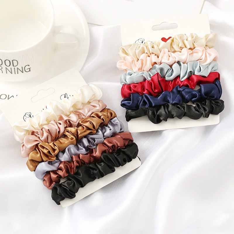 4 6 Pcs set Silky Satin Eco-Friendly Children