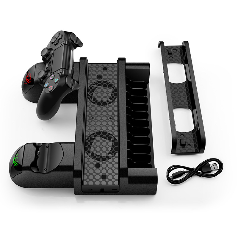 Vertical PS4 Cooling Stand with Disc Storage 2