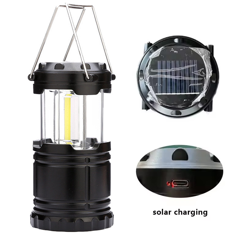 Foldable Solar Rechargeable Camping Lantern 2