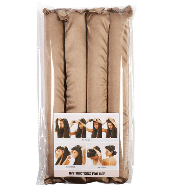 3-Piece Satin Heatless Flexi Rod Set 4