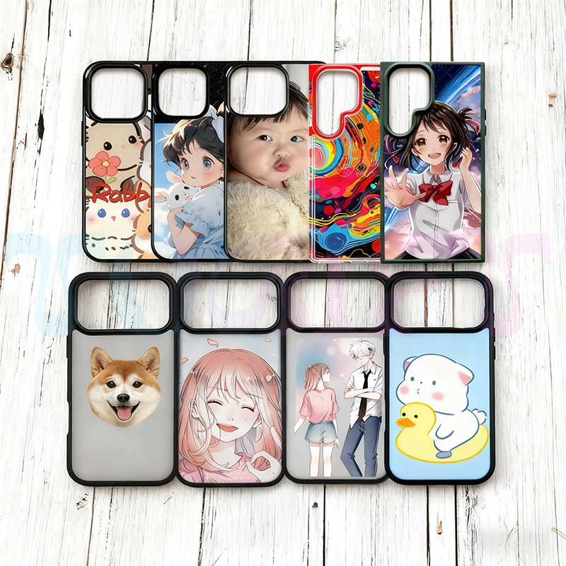 Colorful Waterproof Anime Silicone Phone Case