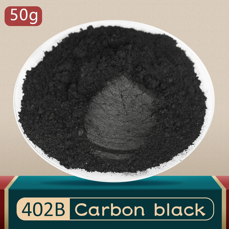 Glimmerpulver Pigment Carbon Black Pearl Pulver Perlglanz DIY
