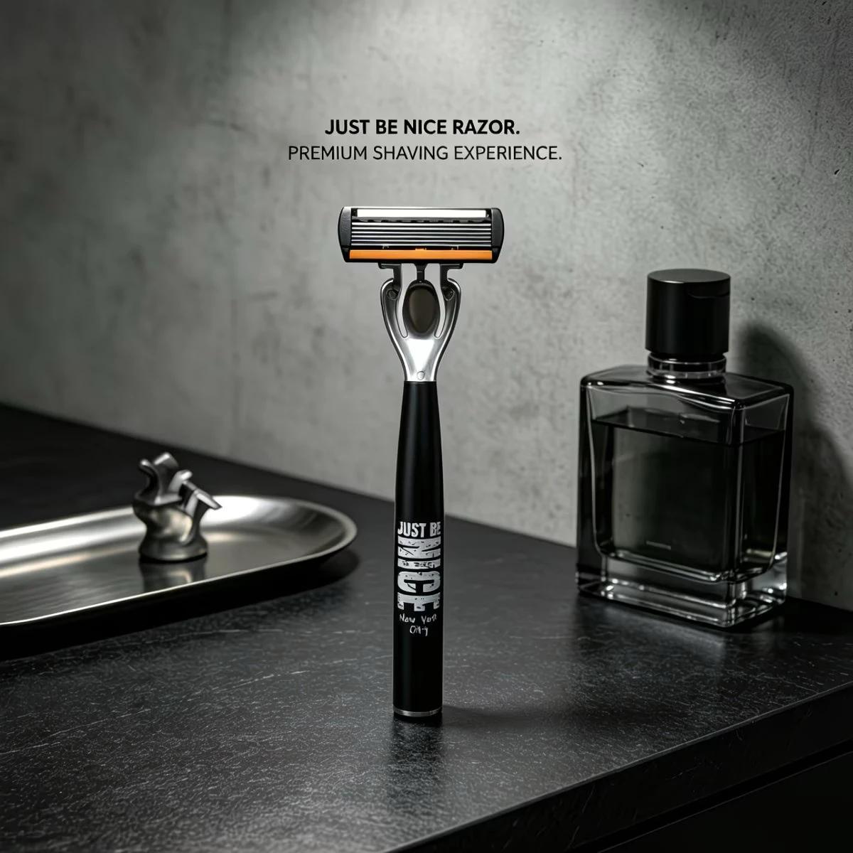 Men's Safety Razor Set with Aloe Strip 4