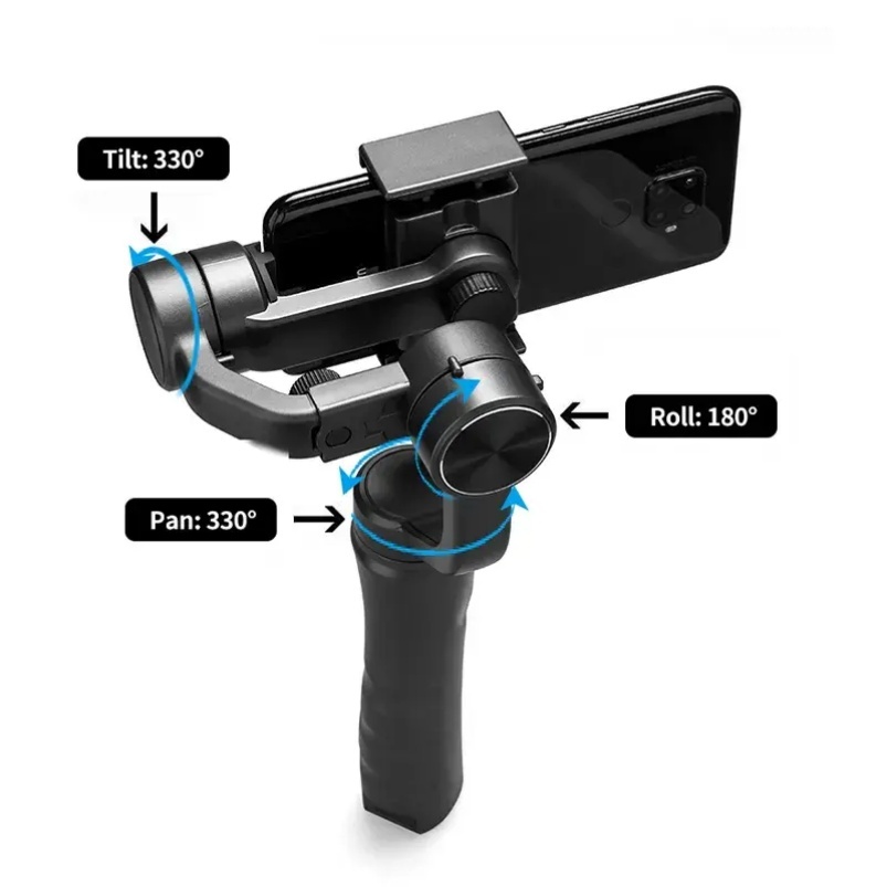3-Axis Smartphone Gimbal with AI Tracking 3