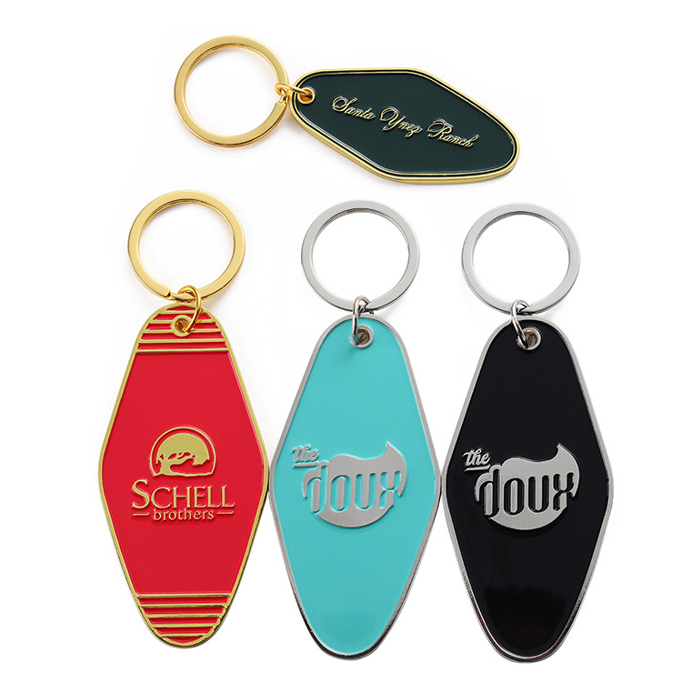 Retro Vintage Metal Party Keychain 4
