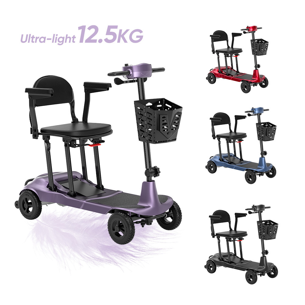 Ultralight Carbon Fiber Mobility Scooter 12kg