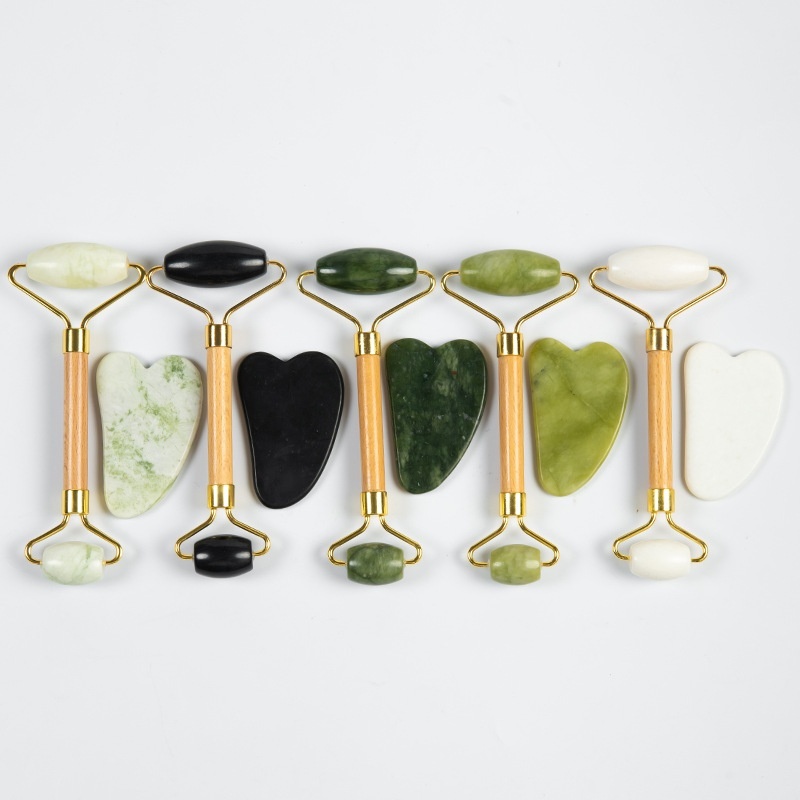 Jade Roller Beauty Stick & Cross-Border Gua Sha