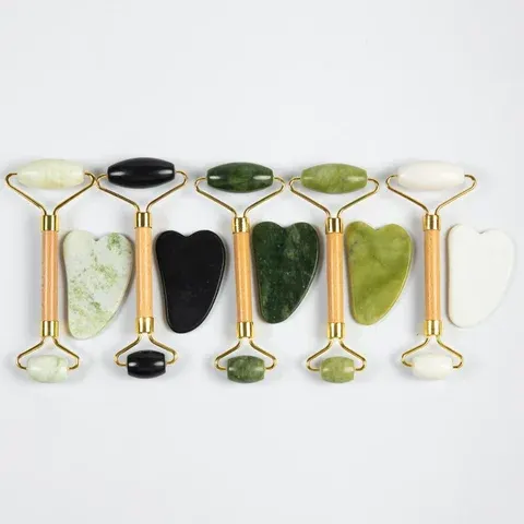 Jade Roller Beauty Stick & Cross-Border Gua Sha