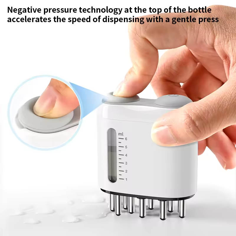 Electric Scalp Massager with Red Light Against Hair Loss 4