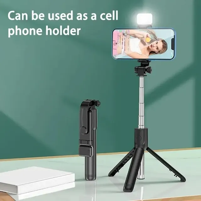 Monopod with Bluetooth Remote and Light 2