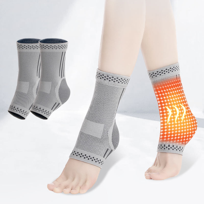 Graphene Ankle Brace Warm Support Compression Sleeve Foot