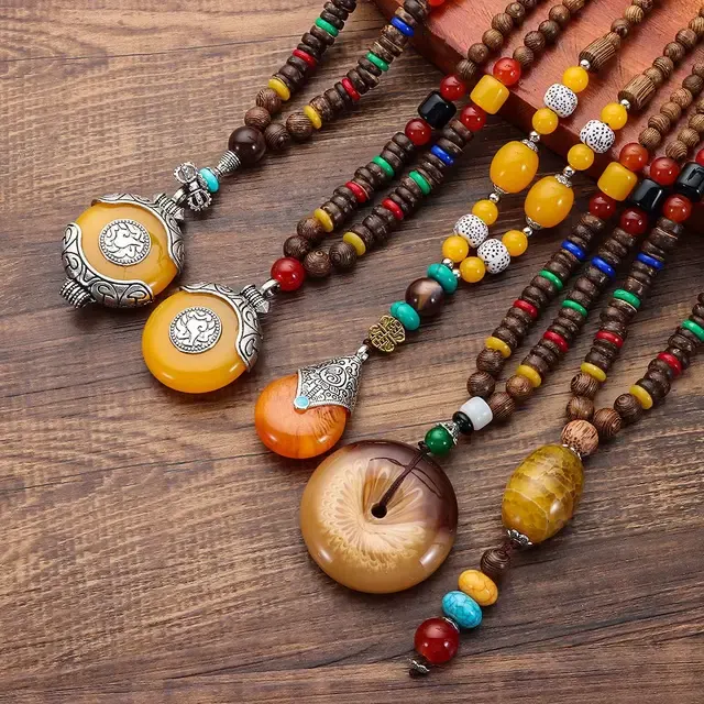 Nepal Mala Necklace 3