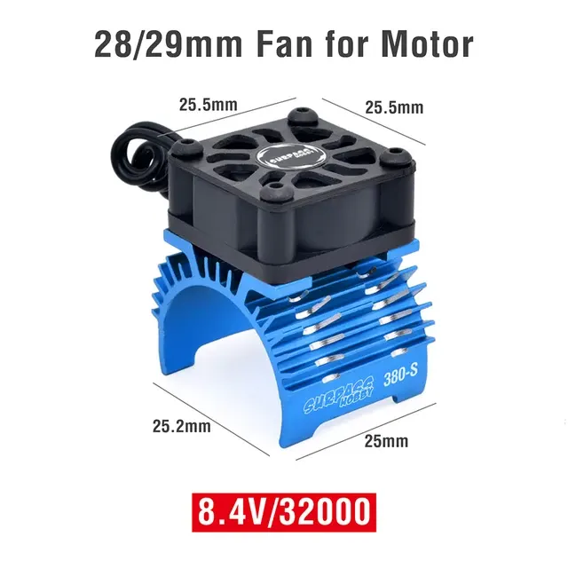 SURPASS HOBBY RC Motor Cooling Fan 4