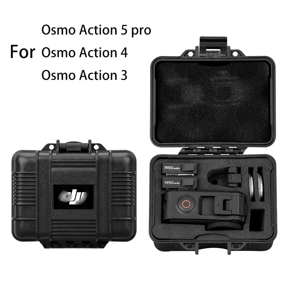 Hartschalenkoffer Wasserdichte Box für DJI Action 5 Pro