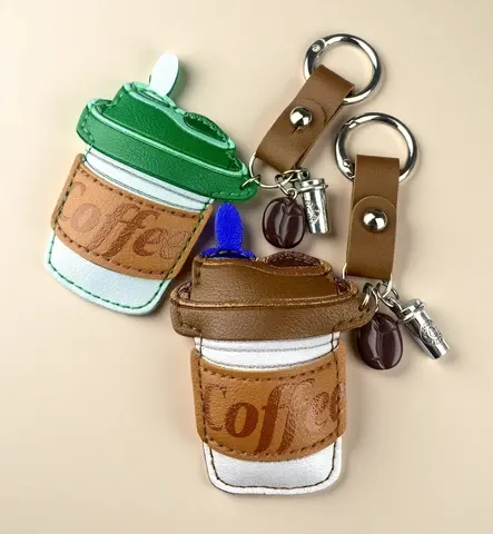 Coffee Cup Keychain