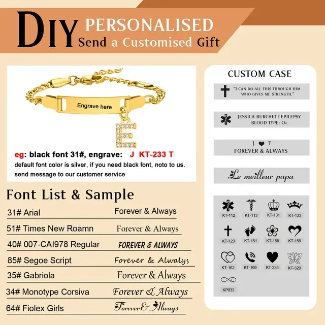Initial Name Bracelet 3