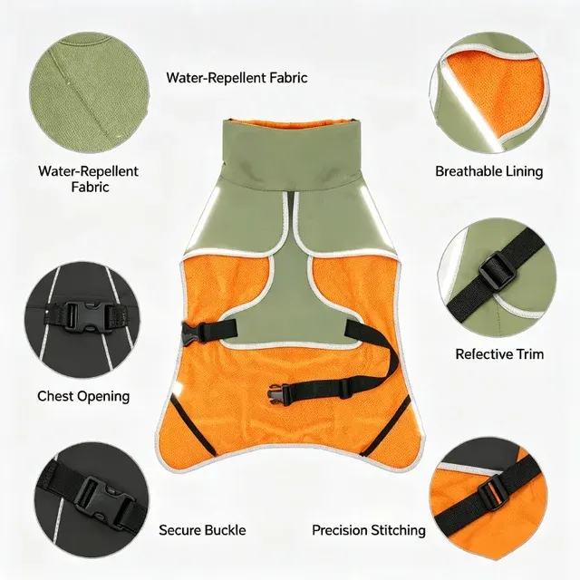 Dog Raincoat 2