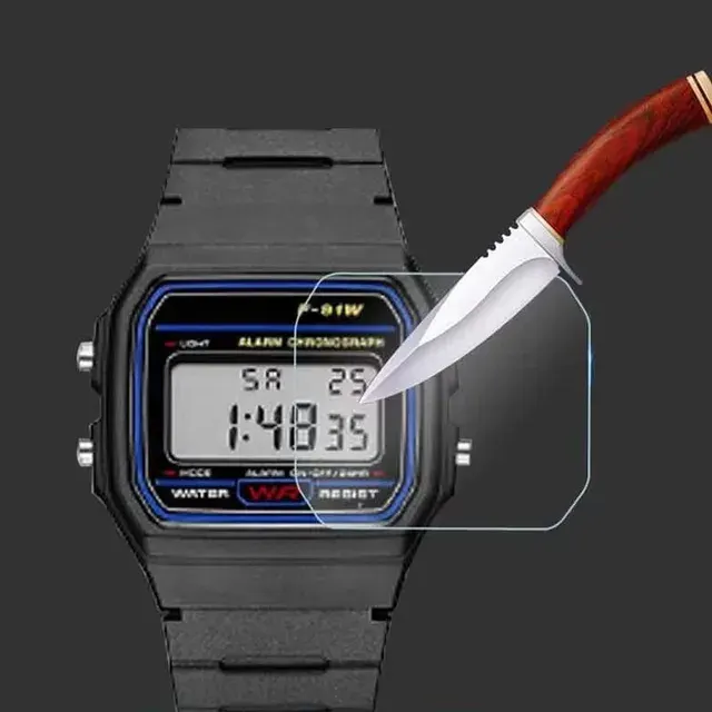 Protective Screen Film for Casio Digital Watches 4