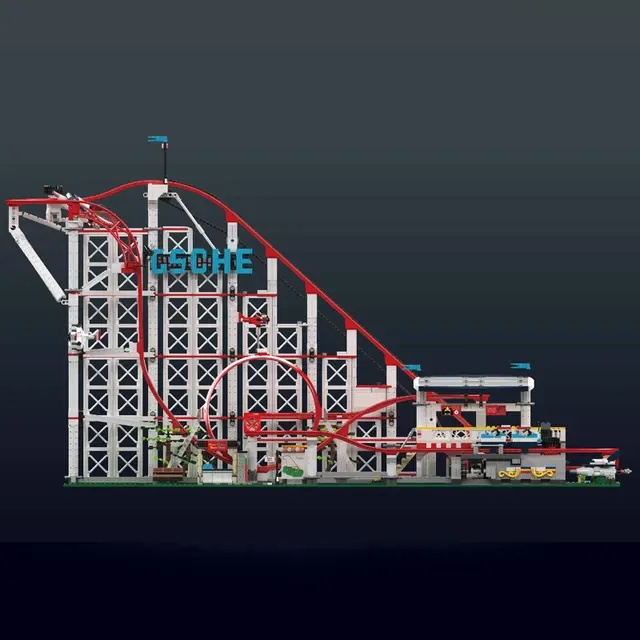 Motorized Roller Coaster Model Kit 4
