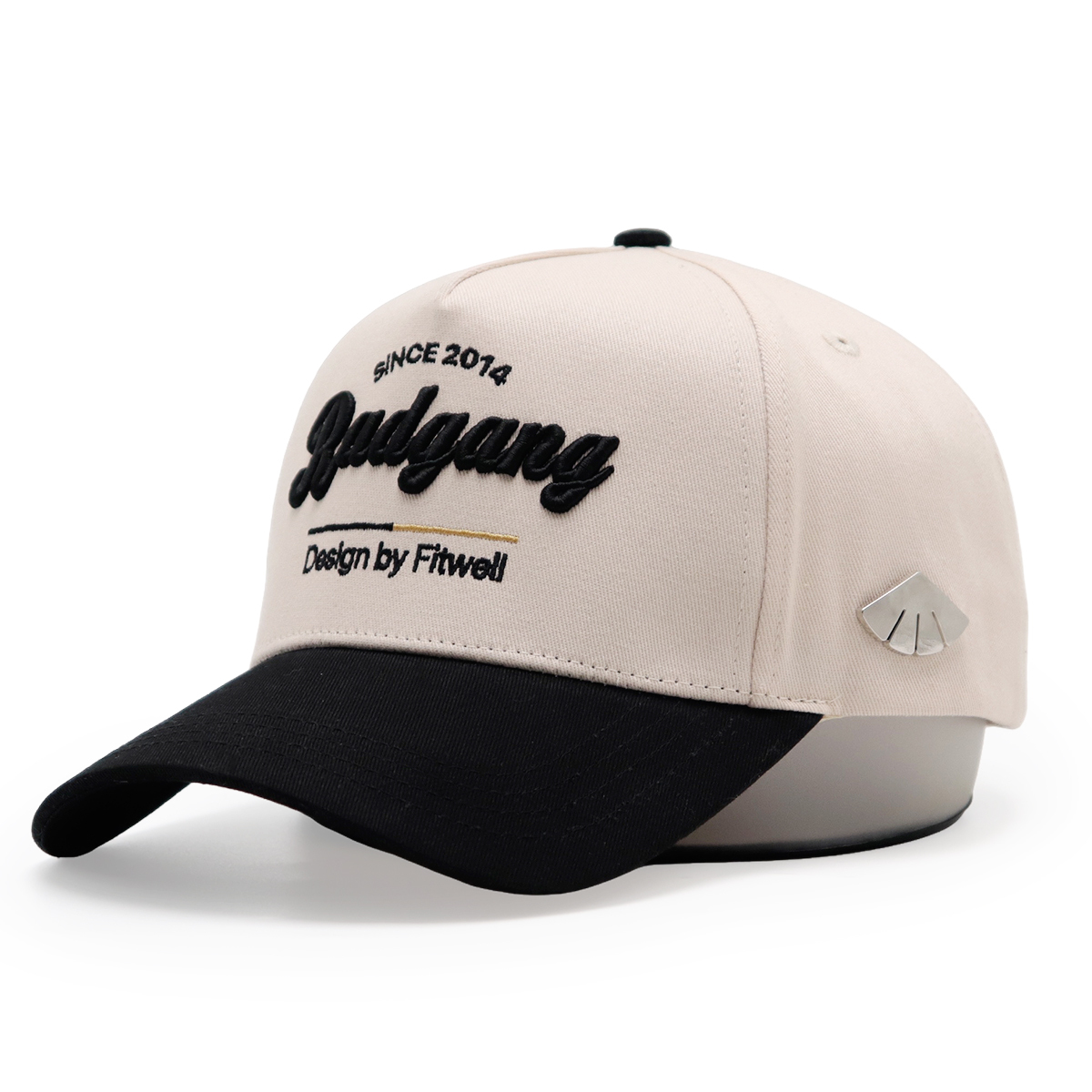 Zweifarbige 3D-Puff Stickerei Cap