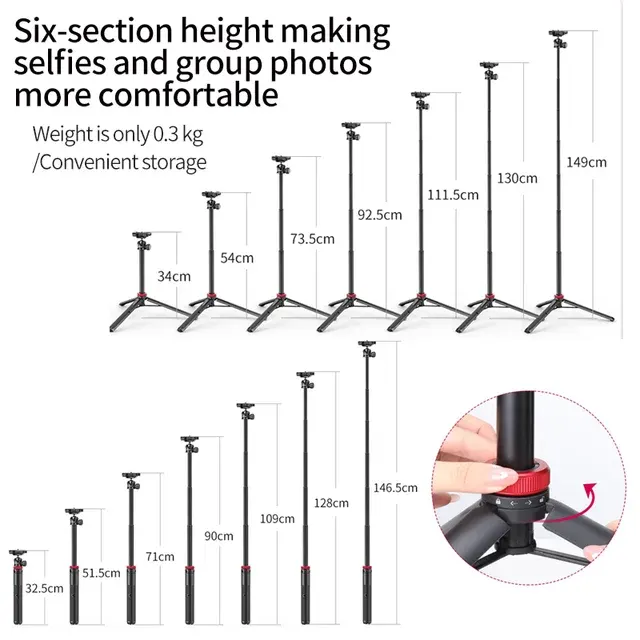 Selfie Stick Tripod 2
