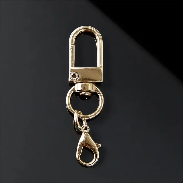 Silver Lobster Clasp Connectors Set 4
