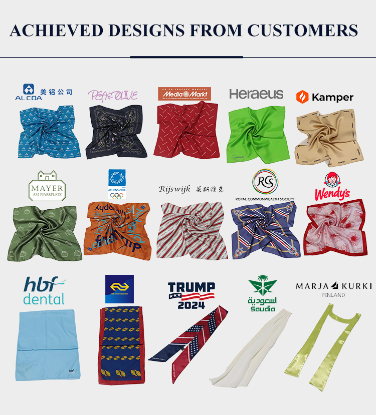 Luxury Square Silk Scarf Gift Packaging 2