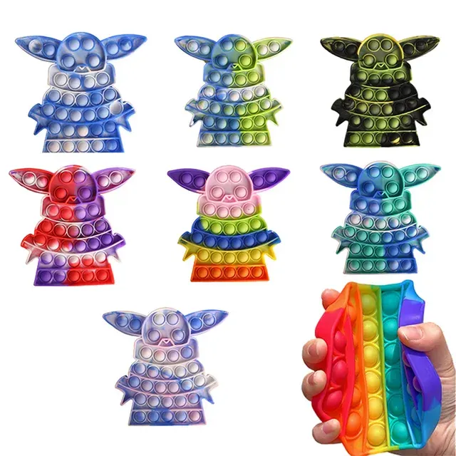 Kleines Silikon-Flip-Fidget-Spielzeug für Schreibtisch 4